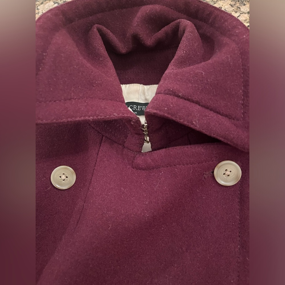 J. Crew 100% Wool Peacoat - Picture 10 of 10